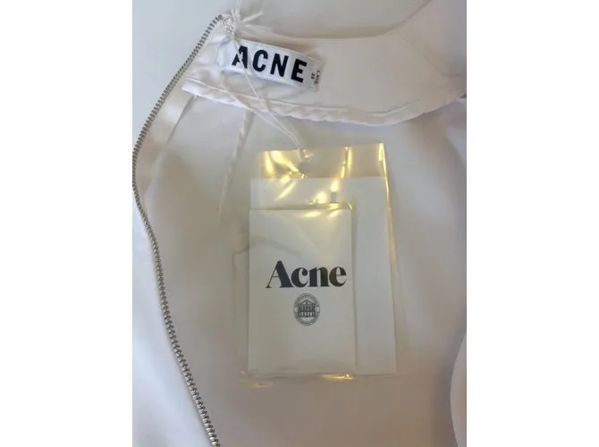 Acne Vestido Blanco 