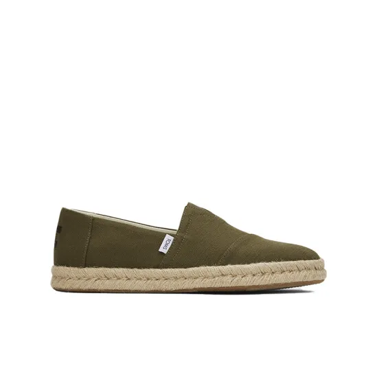ALPARGATA TOMS ROPE 2.0 ESPADRILLE  VERDE