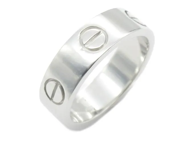 Anillo Cartier Love en oro blanco Plata 