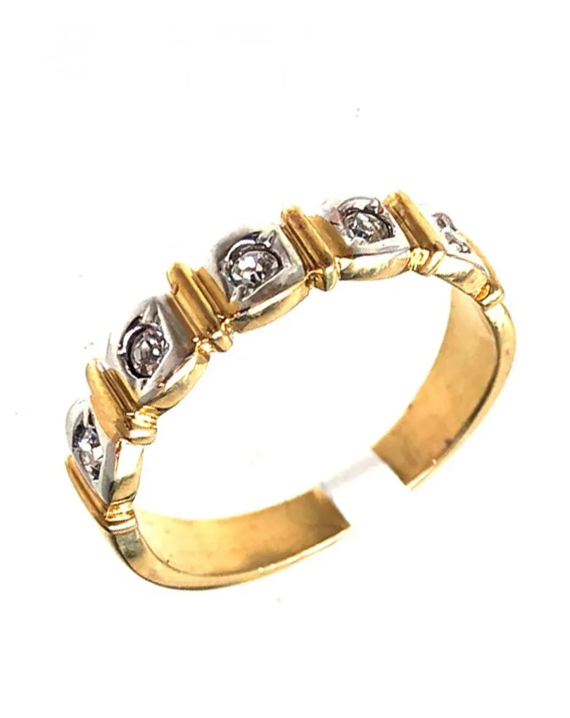 ANILLOS ONLINE MUJER CON BAÑO DE ORO ALIANZAS MADRID