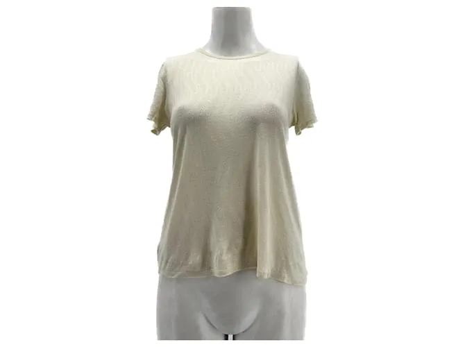 APC remata la camiseta.Lana S Internacional Crudo 
