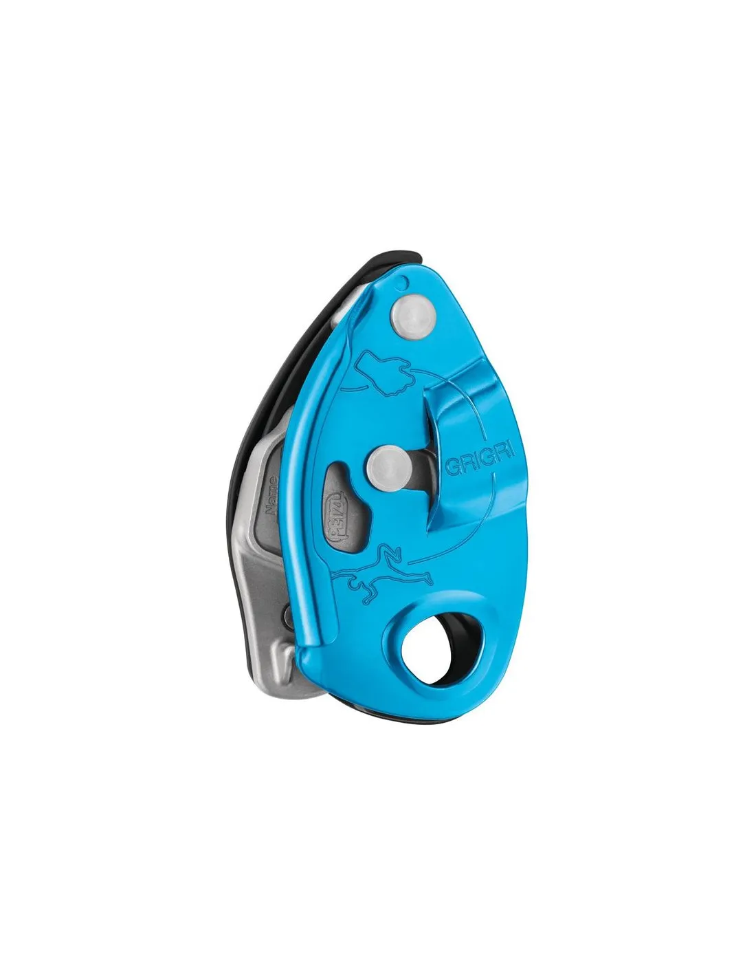 Asegurador Con Bloqueo Asistido Mediante Leva Petzl Grigri® Azul