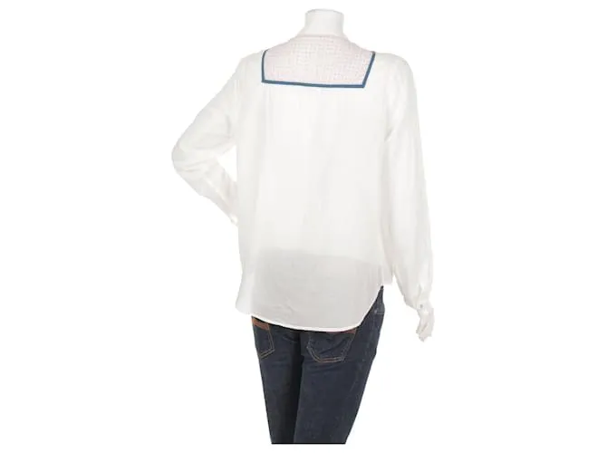 Autre Marque Tops Blanco Multicolor 