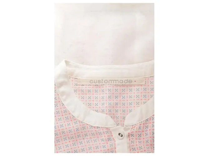 Autre Marque Tops Blanco Multicolor 