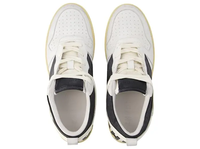 AUTRE MARQUE ZAPATILLAS BAJAS RHECESS  RHUDE  PIEL  BLANCO/DE COLOR NEGRO 
