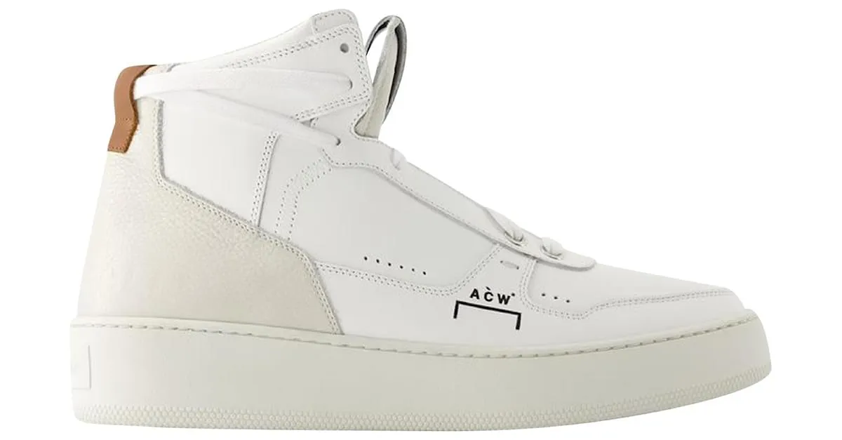 AUTRE MARQUE ZAPATILLAS LUOL HI TOP II  A COLD WALL  CUERO  BEIGE CASTAñO 