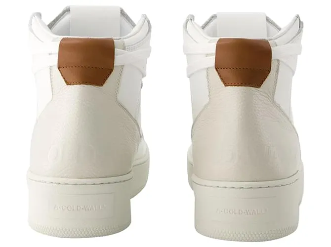 AUTRE MARQUE ZAPATILLAS LUOL HI TOP II  A COLD WALL  CUERO  BEIGE CASTAñO 