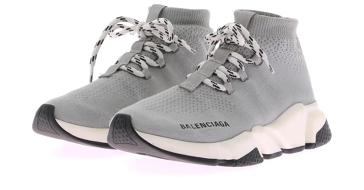 BALENCIAGA Zapatillas T.EU 35 Tela Gris 