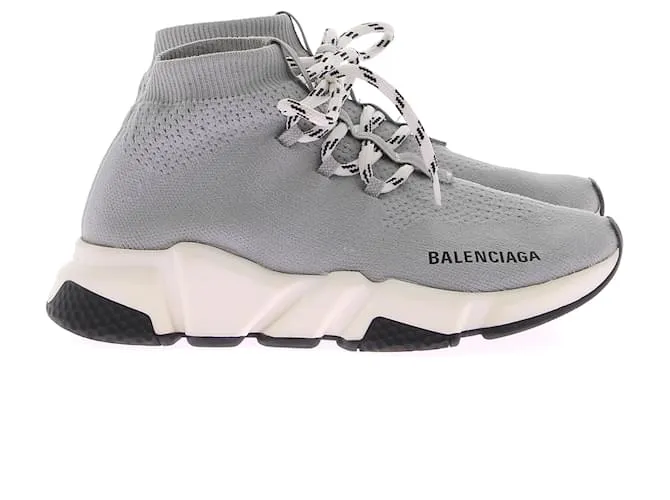 BALENCIAGA Zapatillas T.EU 35 Tela Gris 