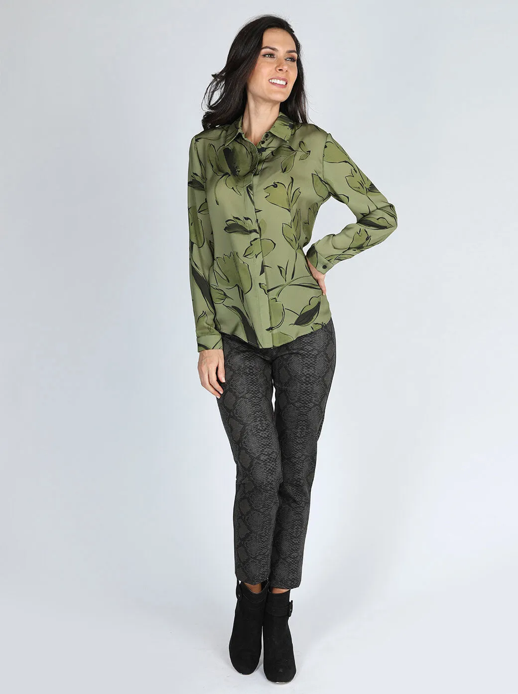 Blusa verde dama Foleys 221112