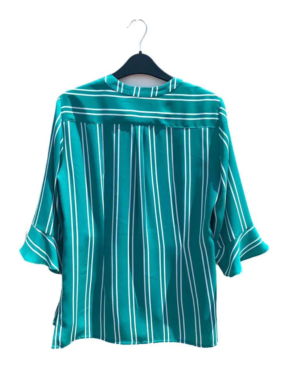 Blusa verde rayas Lo fassi 7170