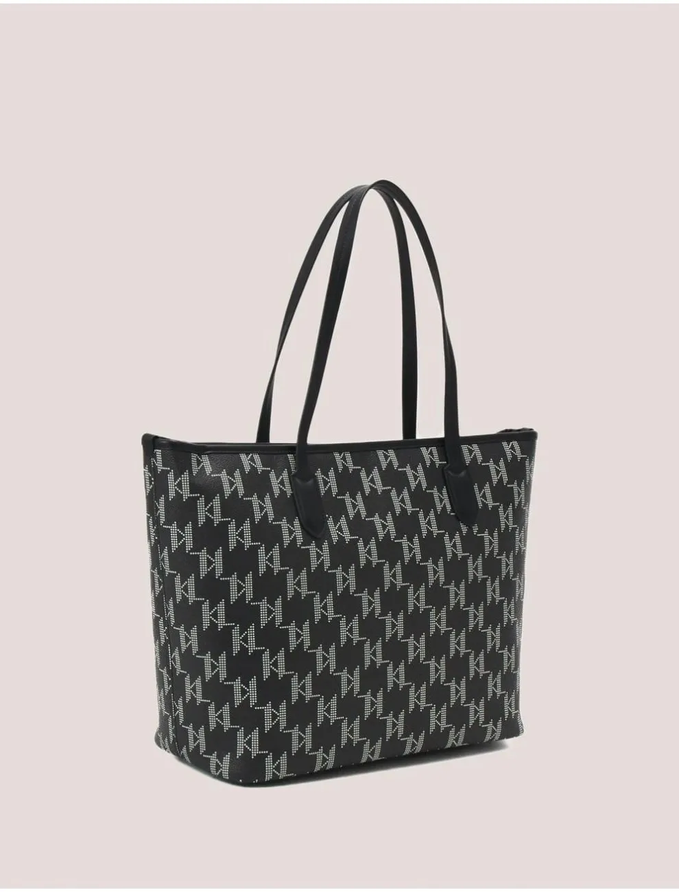 Bolso Mujer Karl Lagerfeld K/ikonik 2.0 Mono Cc Lg Tote Negro