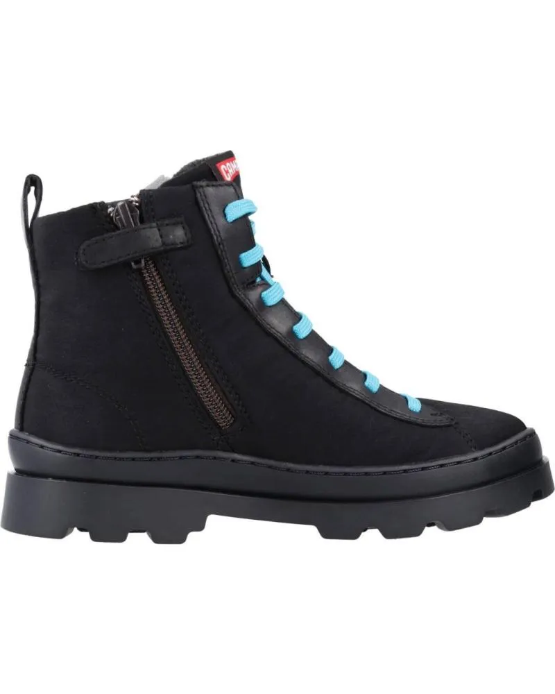 Botas CAMPER  de Niña y Niño BOTAS NINO MODELO BRUTUS KIDS COLOR NEGRO  BLACK