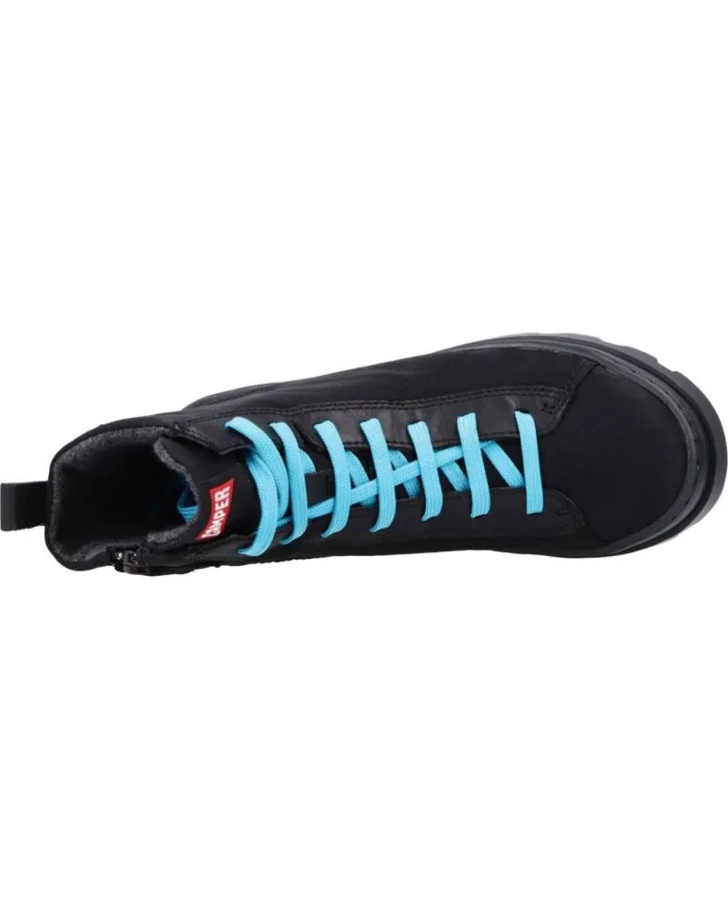 Botas CAMPER  de Niña y Niño BOTAS NINO MODELO BRUTUS KIDS COLOR NEGRO  BLACK