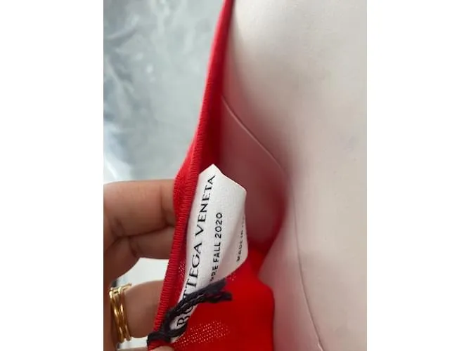 BOTTEGA VENETA Tops T.Cachemira S internacional Roja 