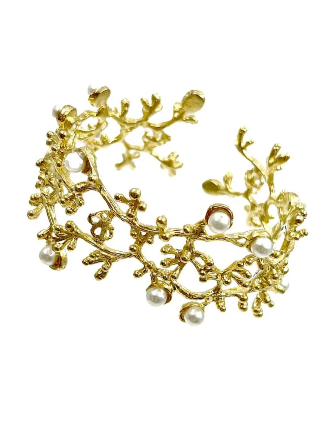 BRAZALETES ONLINE PARA MUJER DORADOS CON PERLAS PARA BODAS
