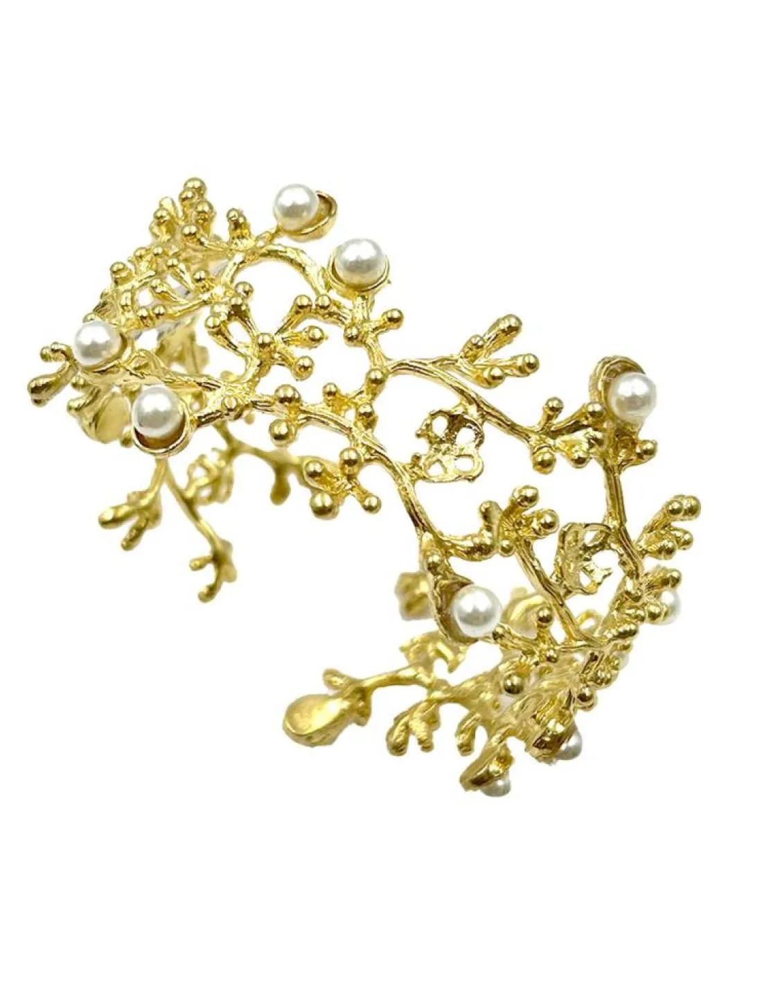 BRAZALETES ONLINE PARA MUJER DORADOS CON PERLAS PARA BODAS
