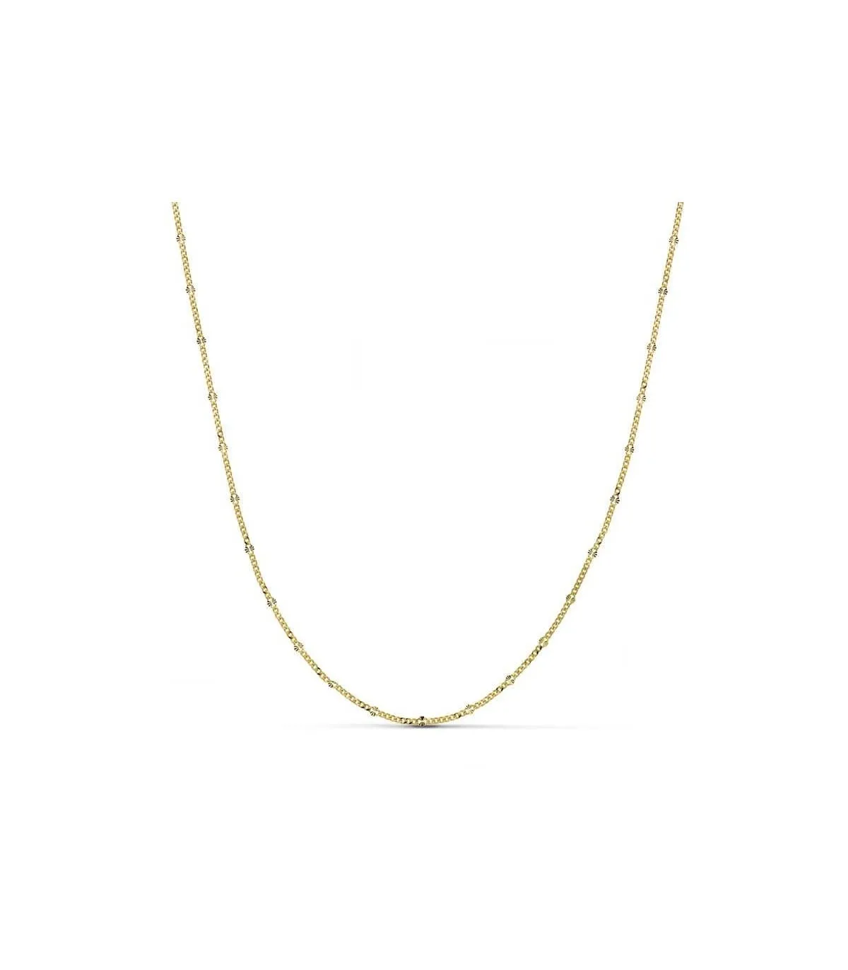 Cadena Diamantada 1.5 mm 18 Ktes 45 cm