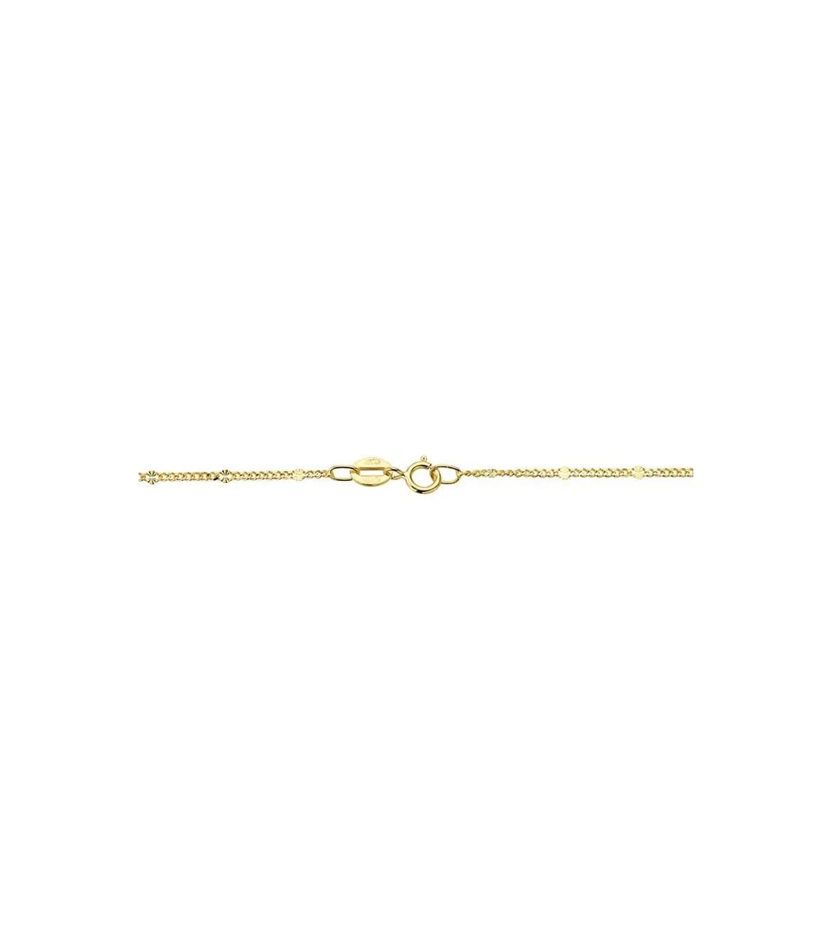 Cadena Diamantada 1.5 mm 18 Ktes 45 cm
