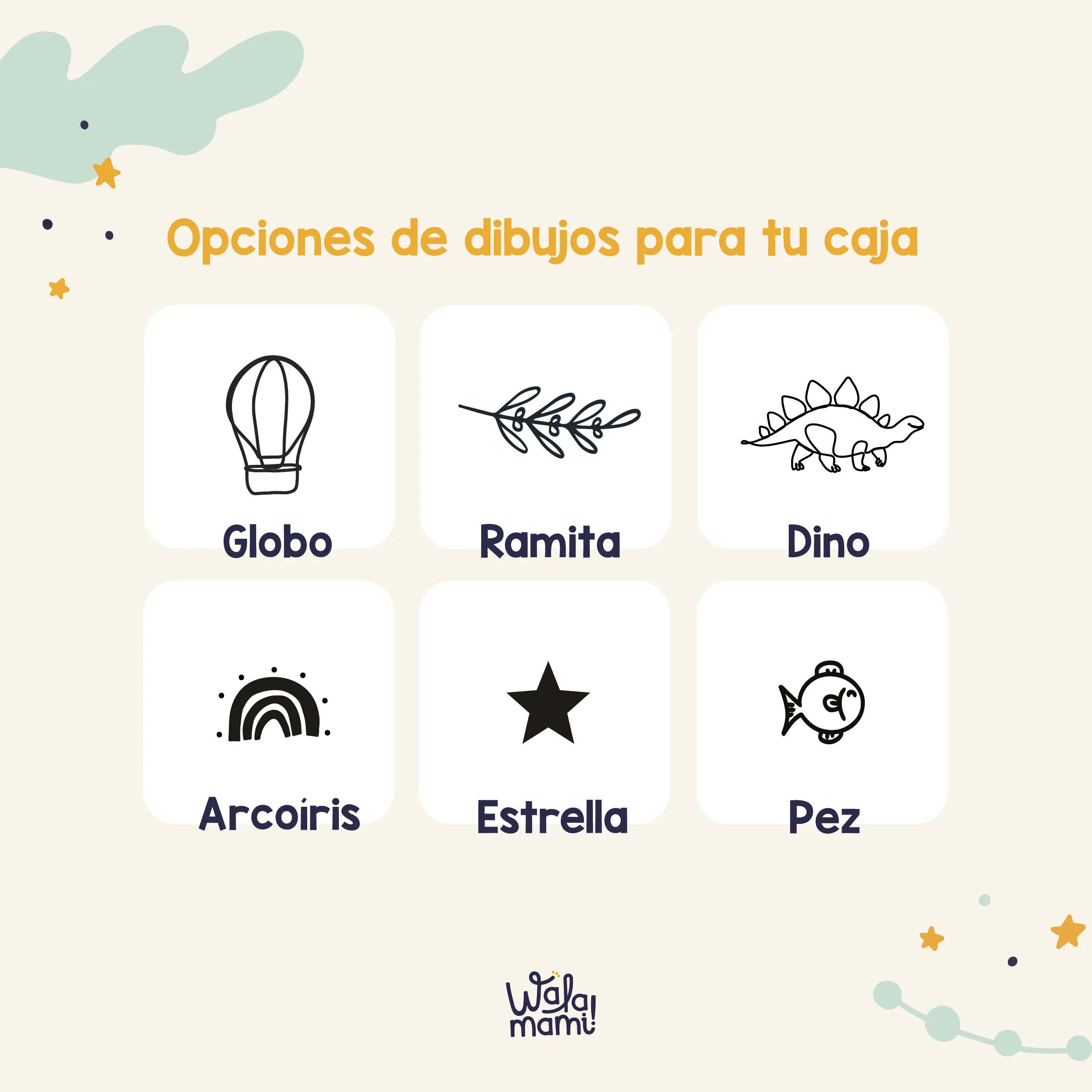 Caja organizadora personalizada