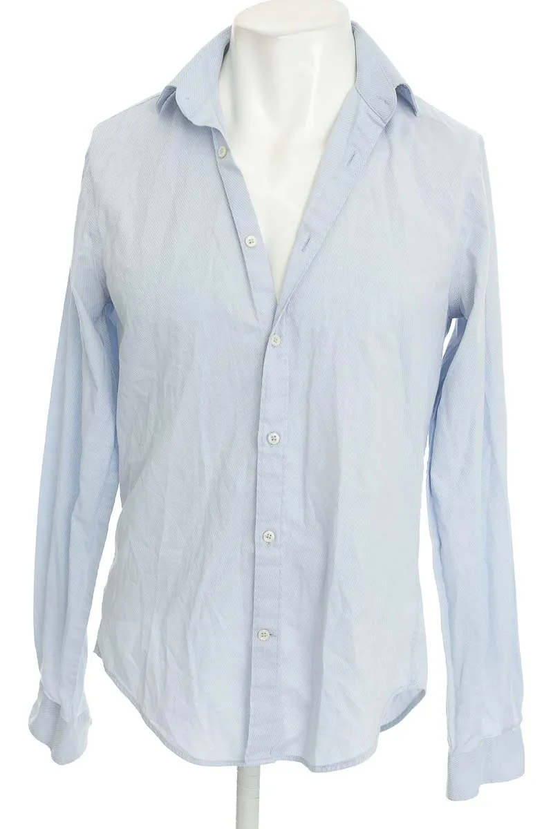 CAMISA COLOR AZUL  ZARA