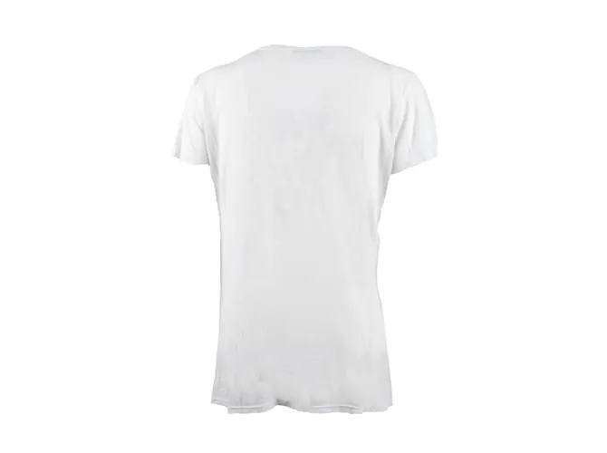 Camiseta Balmain Estampada Blanco 