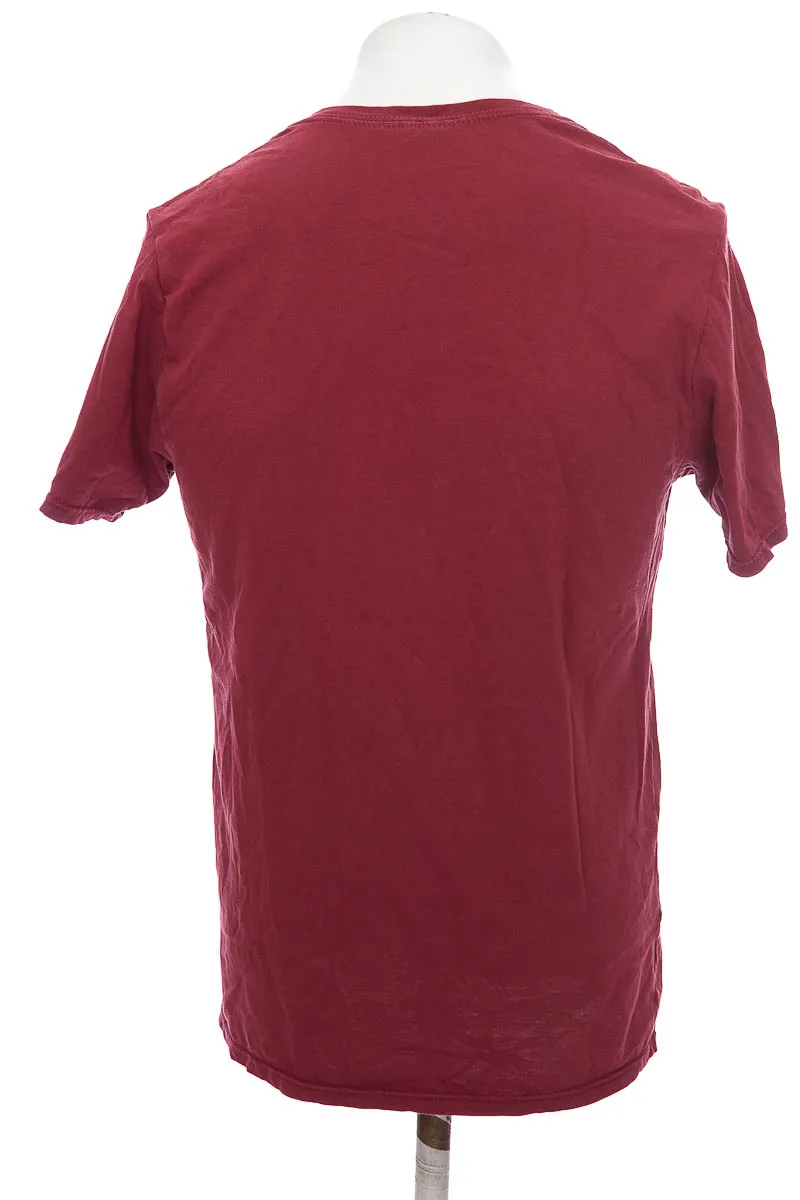 CAMISETA COLOR VINOTINTO  LAXO