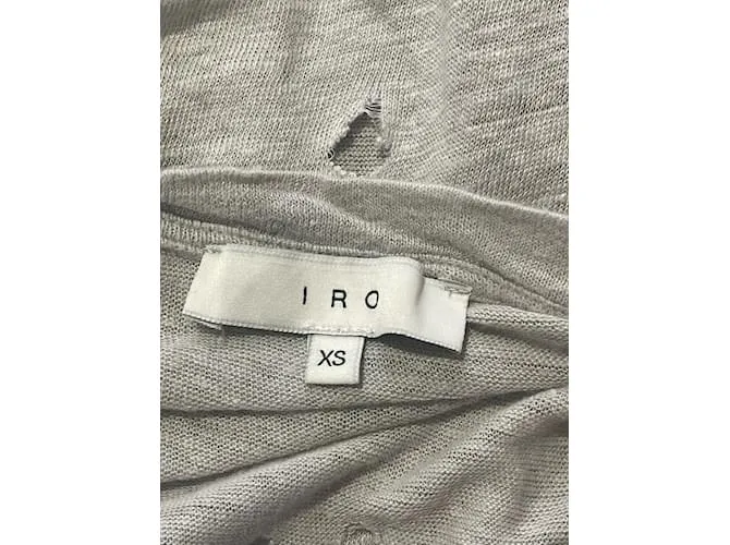 Camiseta IRO.Lino XS Internacional Gris 