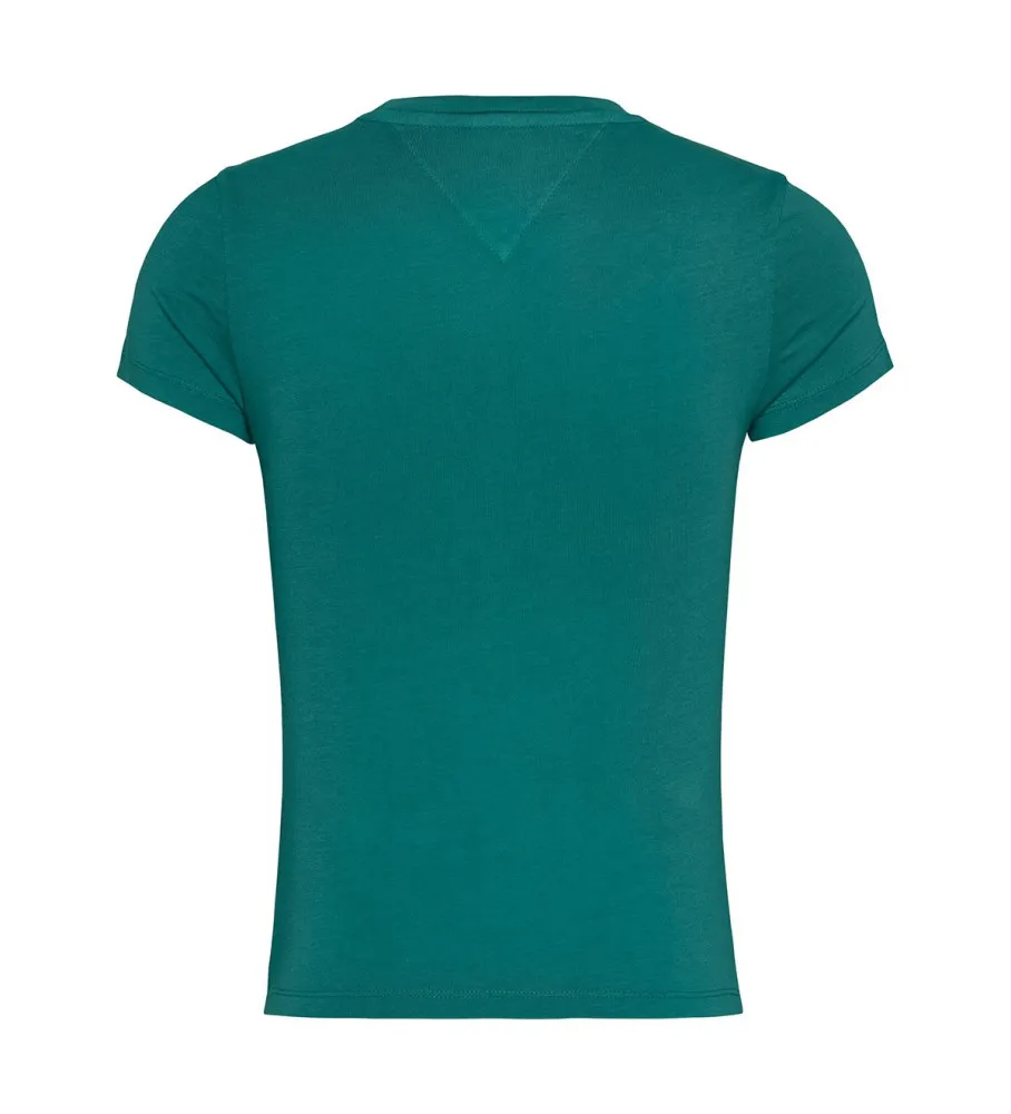 Camiseta Slim Tonal verde