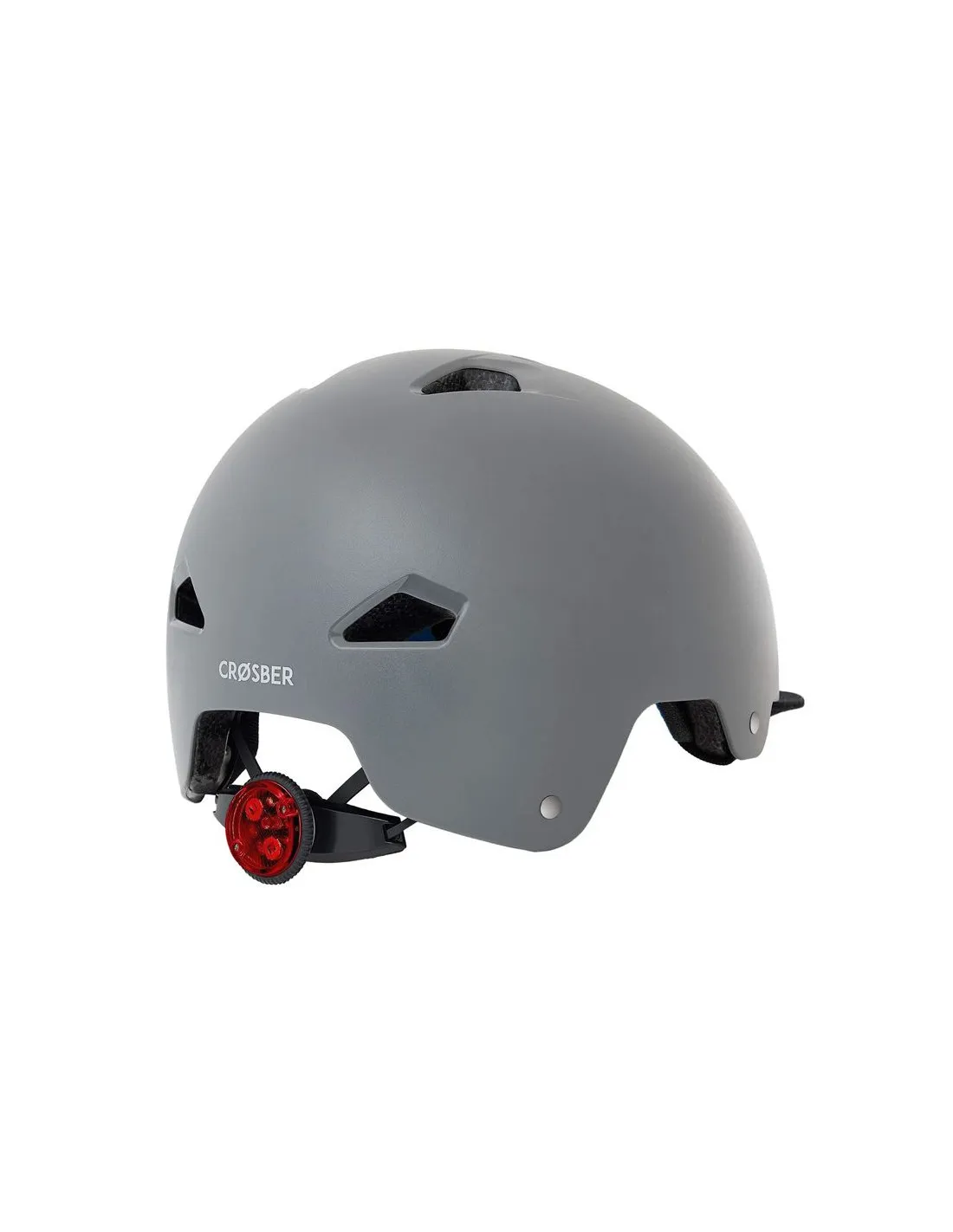 Casco de Ciclismo Urbano Spiuk Crosber Gris