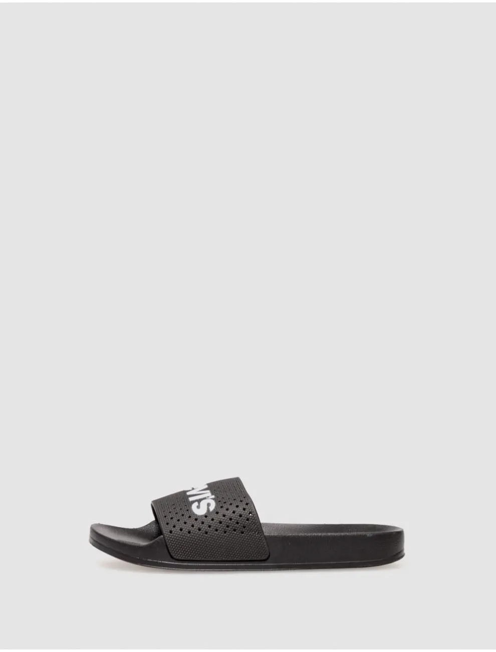 Chancla Levis June Perf S Negro