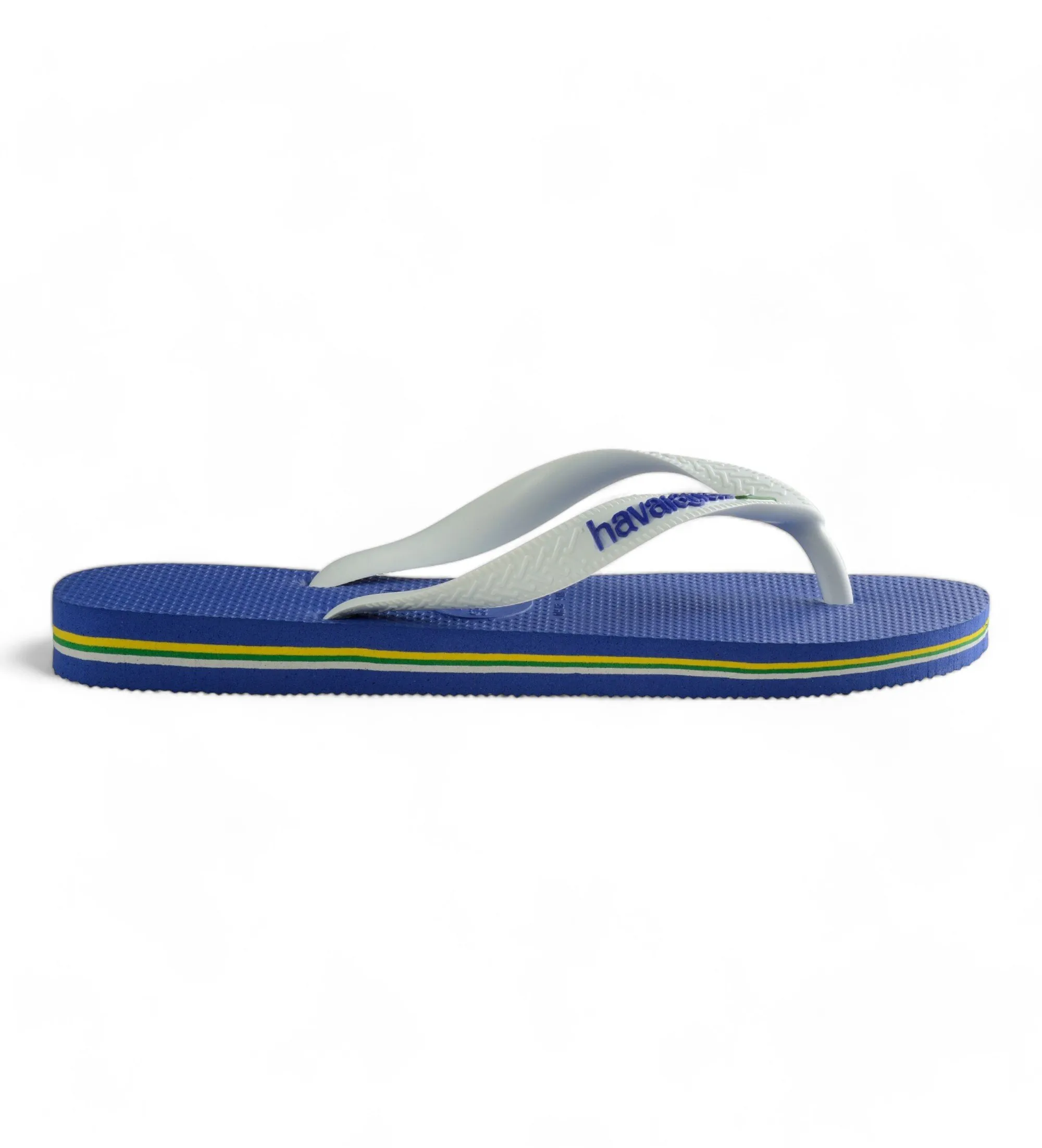 Chanclas Brasil Logo blanco