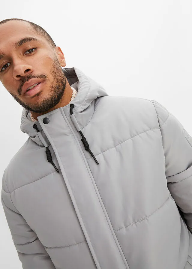 Chaqueta guateada Gris