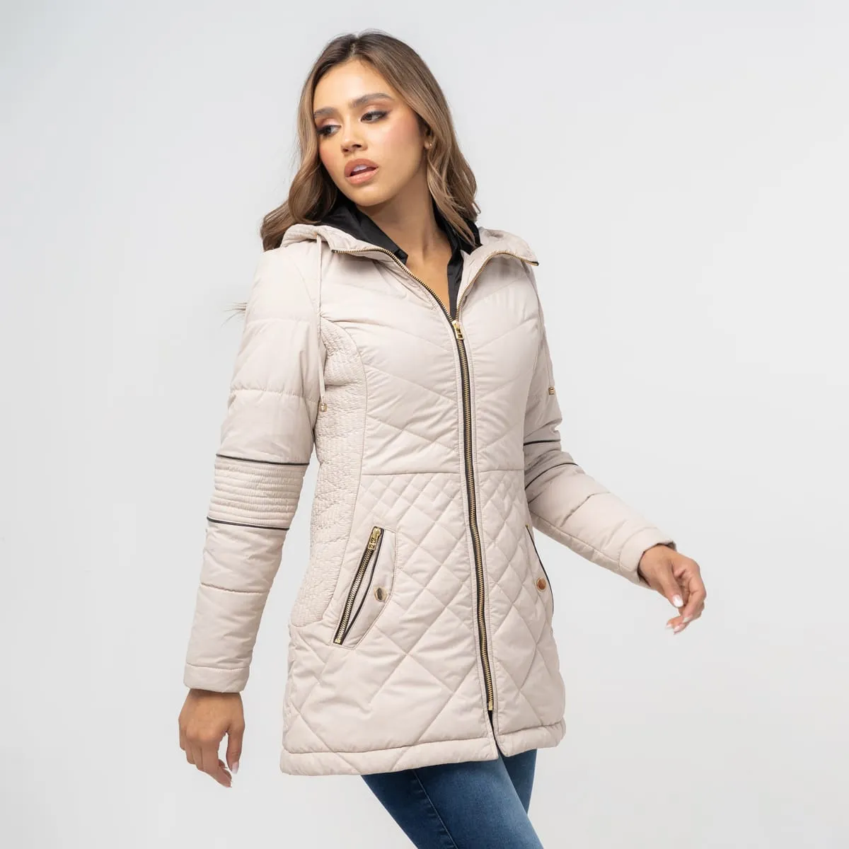 Chaqueta Parka Acolchada Doncella
