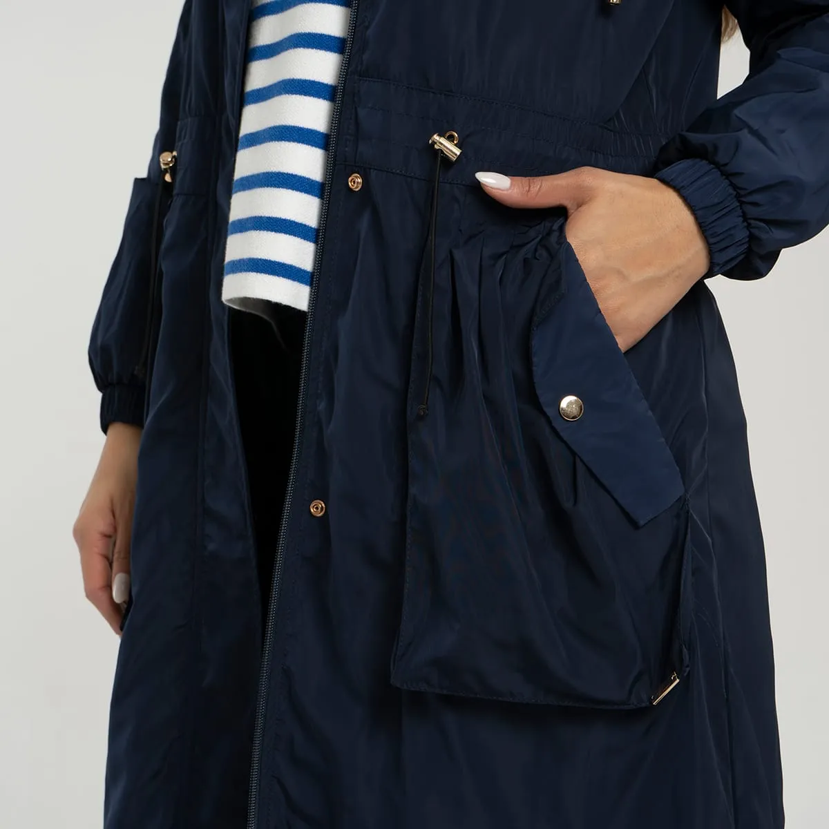 Chaqueta Parka Regular Longline
