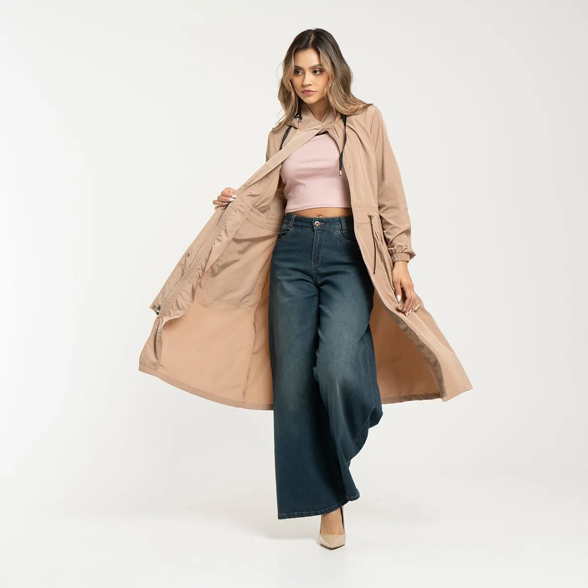 Chaqueta Parka Regular Longline