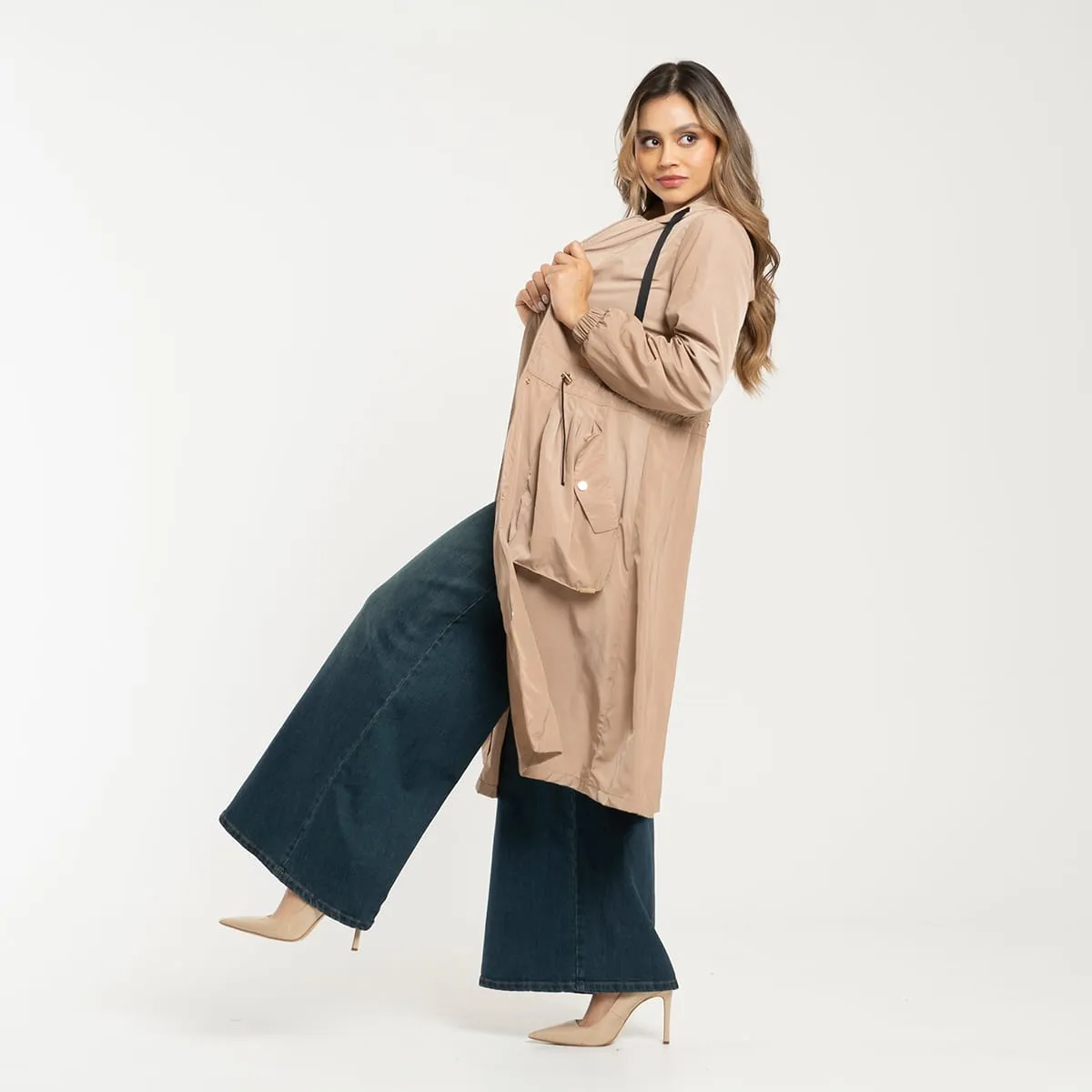 Chaqueta Parka Regular Longline