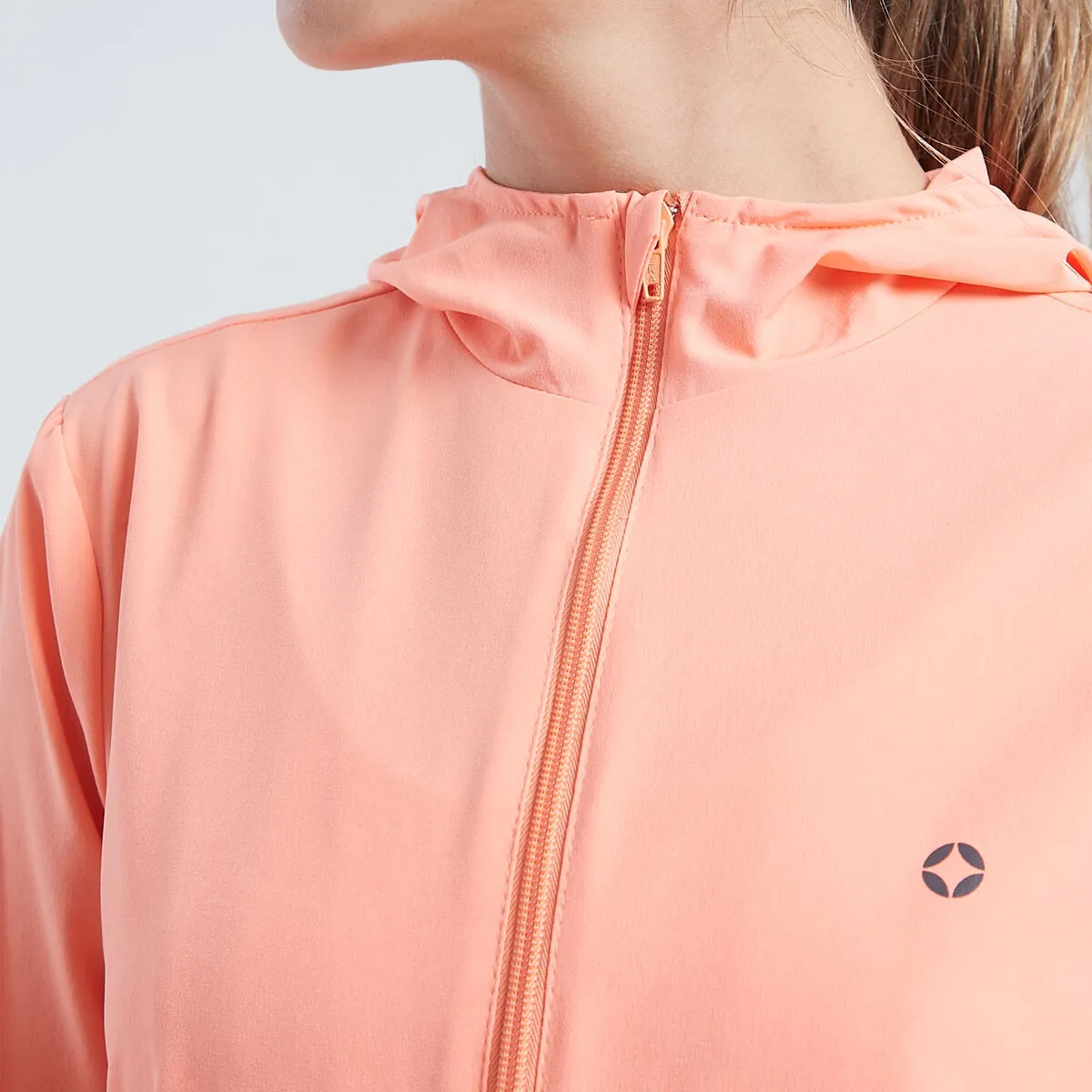 Chaqueta Rompevientos Con Bolsillos