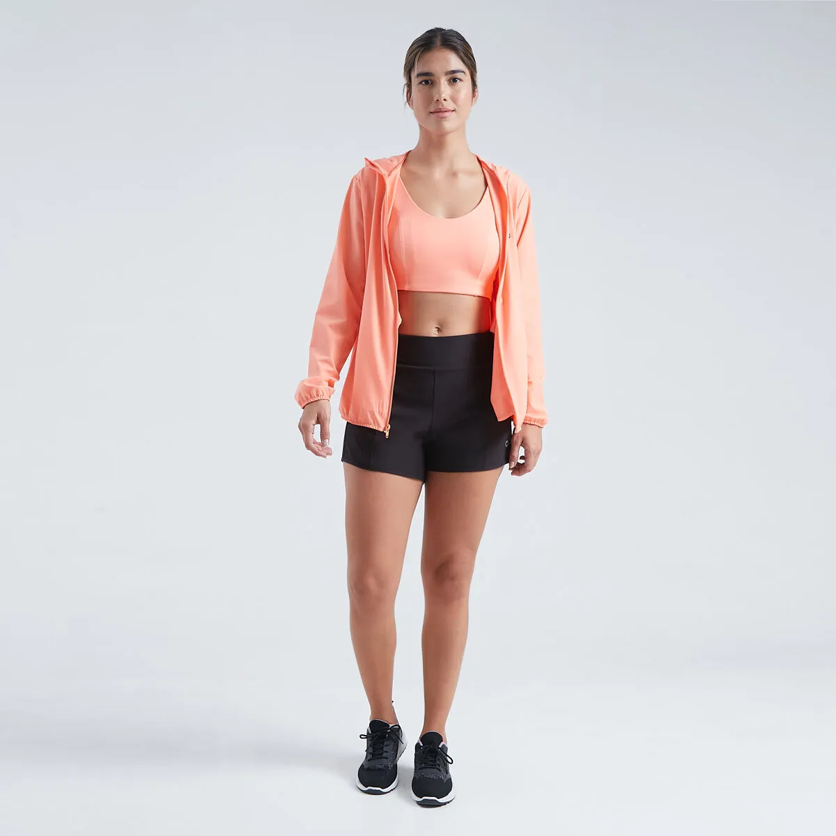 Chaqueta Rompevientos Con Bolsillos