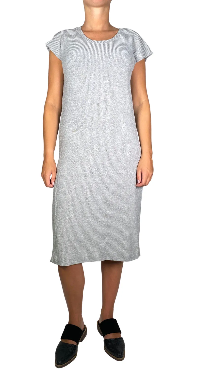 CHER Vestido Maxi Gris