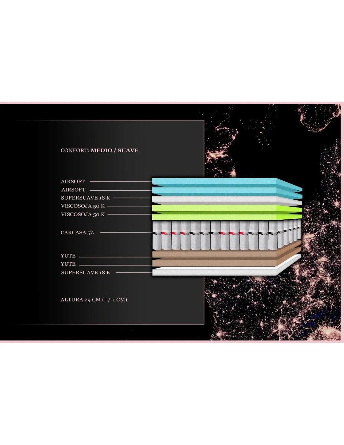 COLCHON CORAL MAGISTER