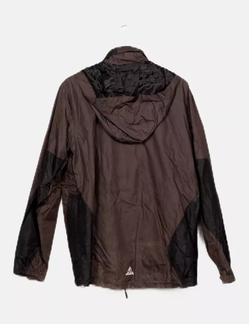 Crivit Chaqueta impermeable negra