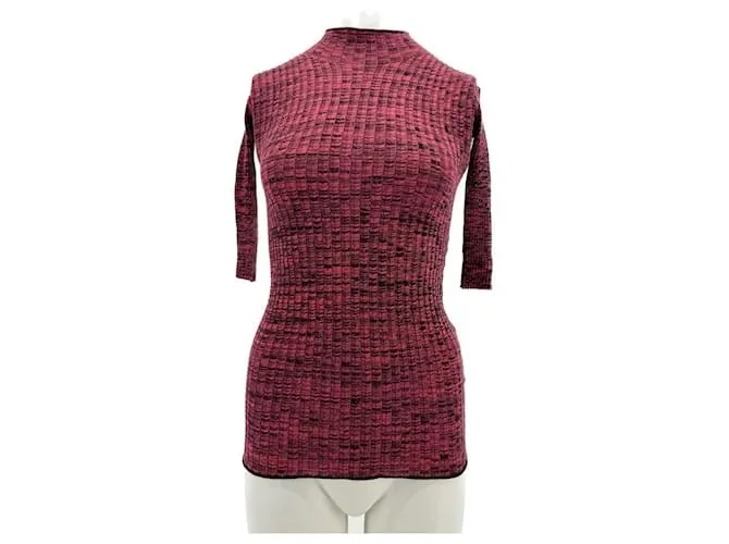 Céline CELINE  Tops T.International S Viscosa Roja 