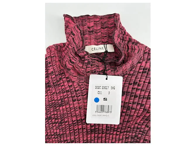 Céline CELINE  Tops T.International S Viscosa Roja 