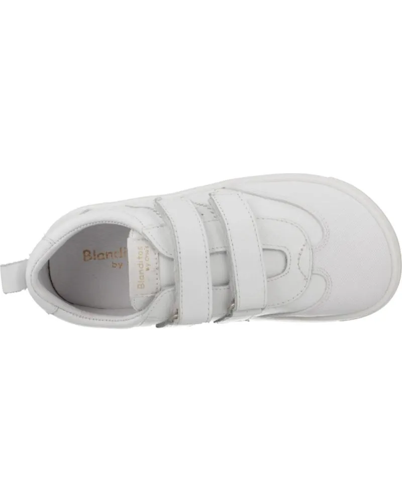 Deportivas BLANDITOS  de Niña y Niño ZAPATILLAS NINO MODELO MAREABD COLOR BLANCO  BLANCO25