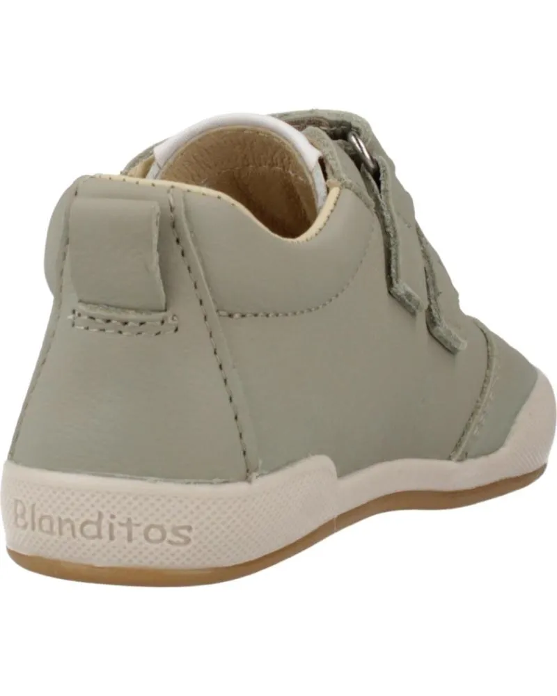 Deportivas BLANDITOS  de Niña y Niño ZAPATILLAS NINO MODELO MILANBD COLOR VERDE  VERDE25
