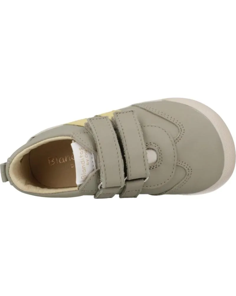 Deportivas BLANDITOS  de Niña y Niño ZAPATILLAS NINO MODELO MILANBD COLOR VERDE  VERDE25