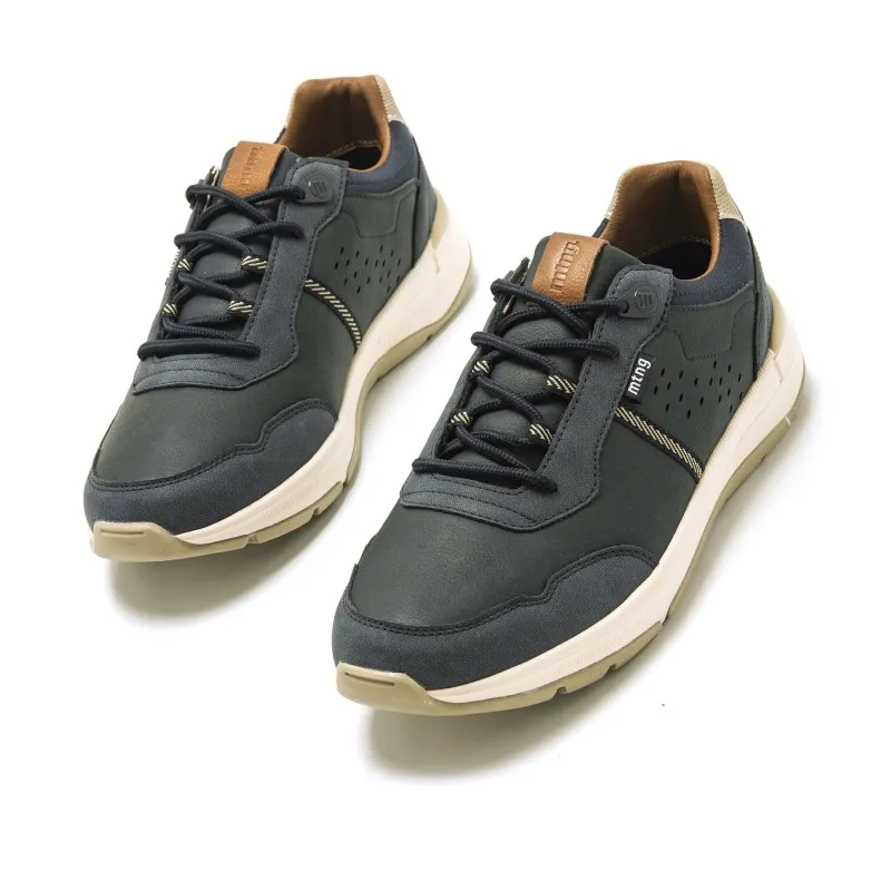 Deportivas Casual de Hombre MTNG OKLA Azul 56168