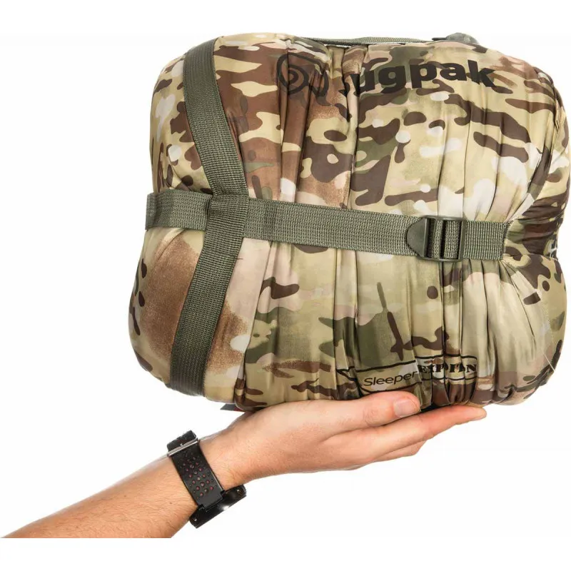 Edredón Sleeper Expedition Camo para frío extremo