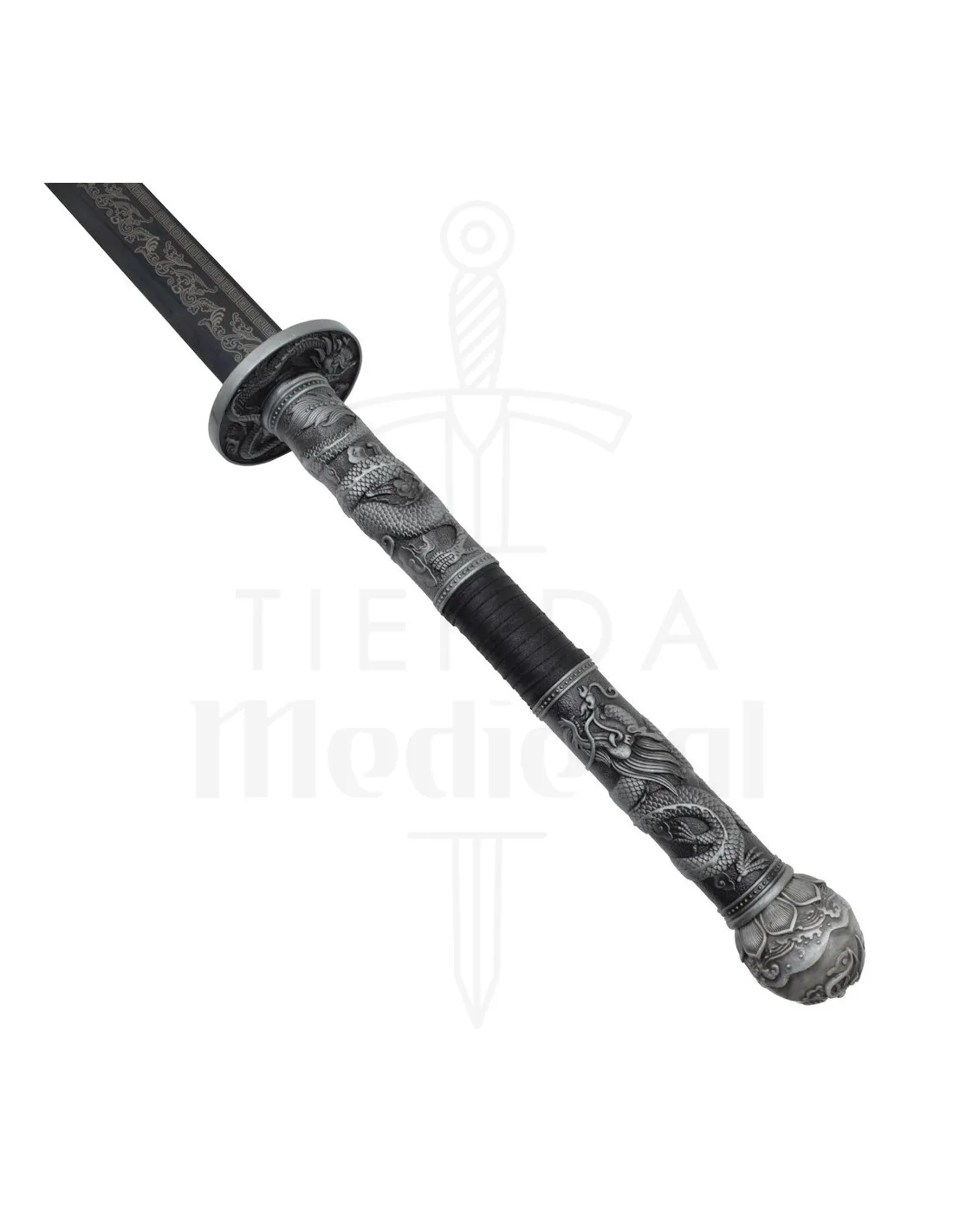 Espada china tradicional Dragón, dinastía Tang (108 cm.)